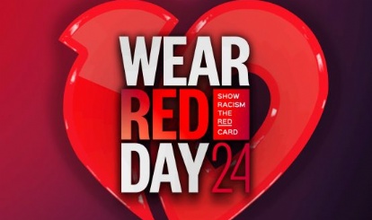 'Show Racism the Red Card' Wear Red Day