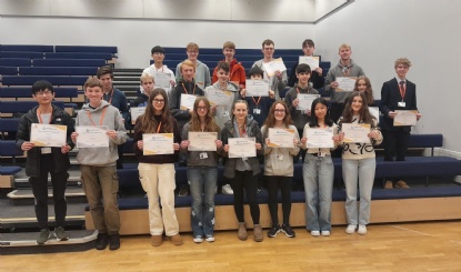 Gordano A-Level Students Excel in the UKMT Senior Maths Challenge